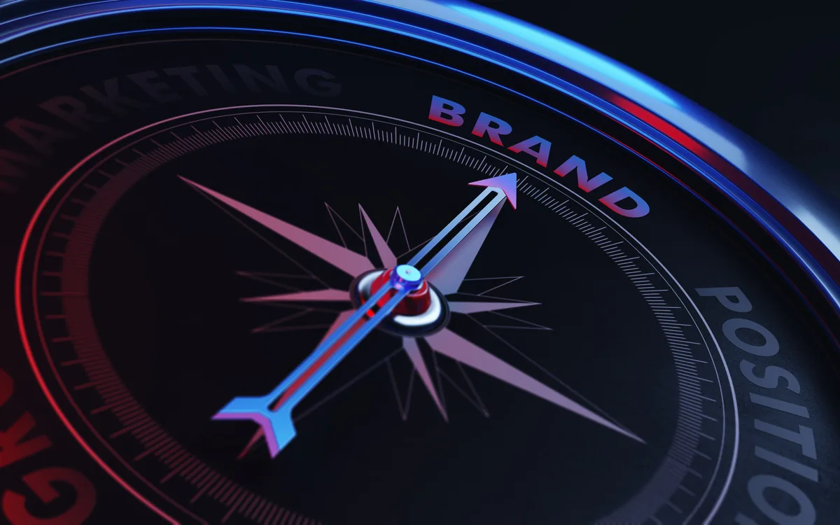 Marketing strategist developing a brand positioning statement for market differentiation